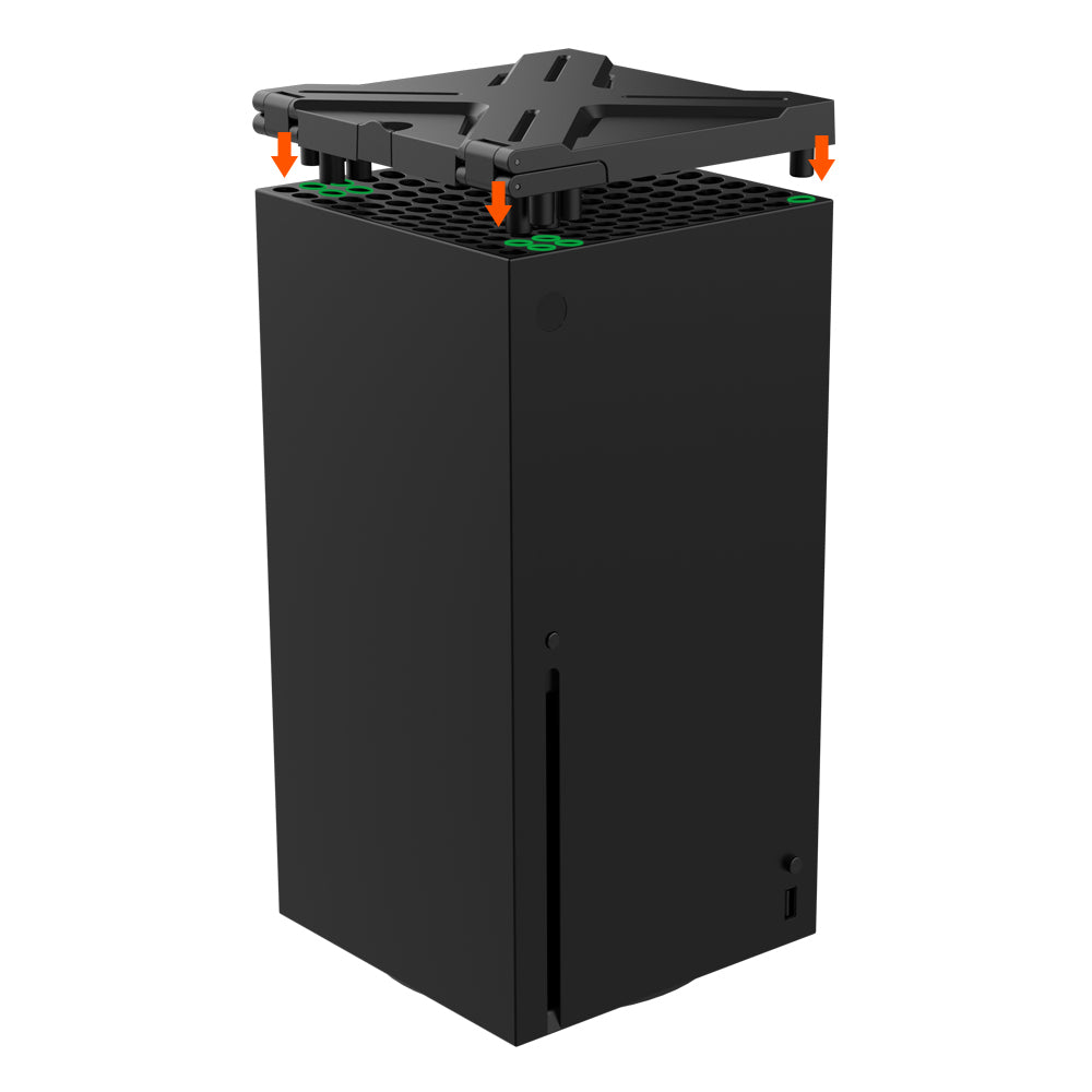 Prachový kryt DOBE TYX-3609 pro herní konzoli Xbox Series X prachotěsný s držákem na sluchátka Prachový kryt DOBE TYX-3609 pro herní konzoli Xbox Series X prachotěsný s držákem na sluchátka